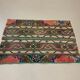 Distressed Turkish Rug 110x74 cm Vintage Shabby, Runner, Green, Brown Small