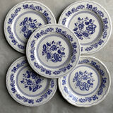 Assiette à dessert faïence ancienne italienne