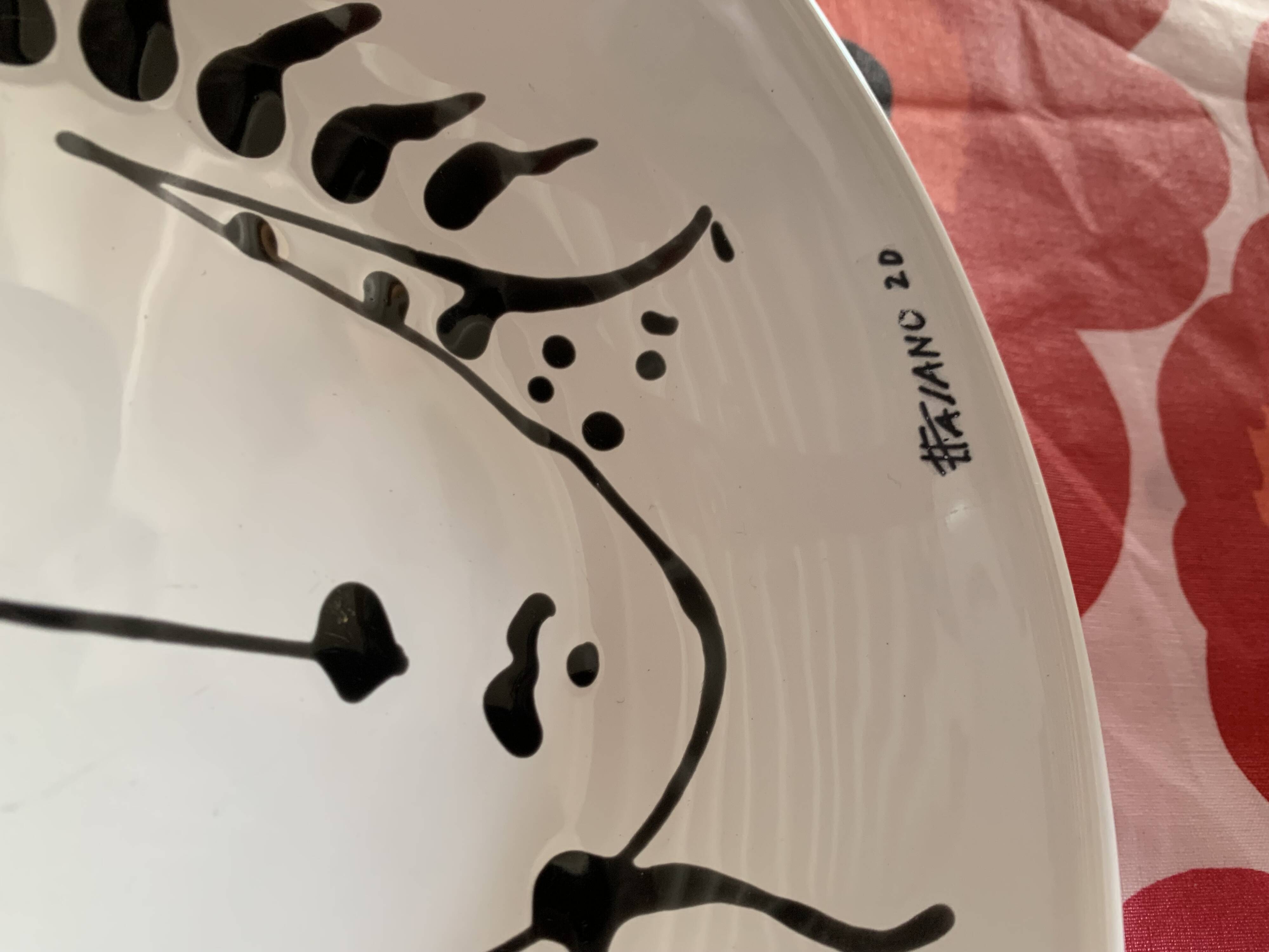 Bowl or deep dish, handmade. Nicola Fasano.