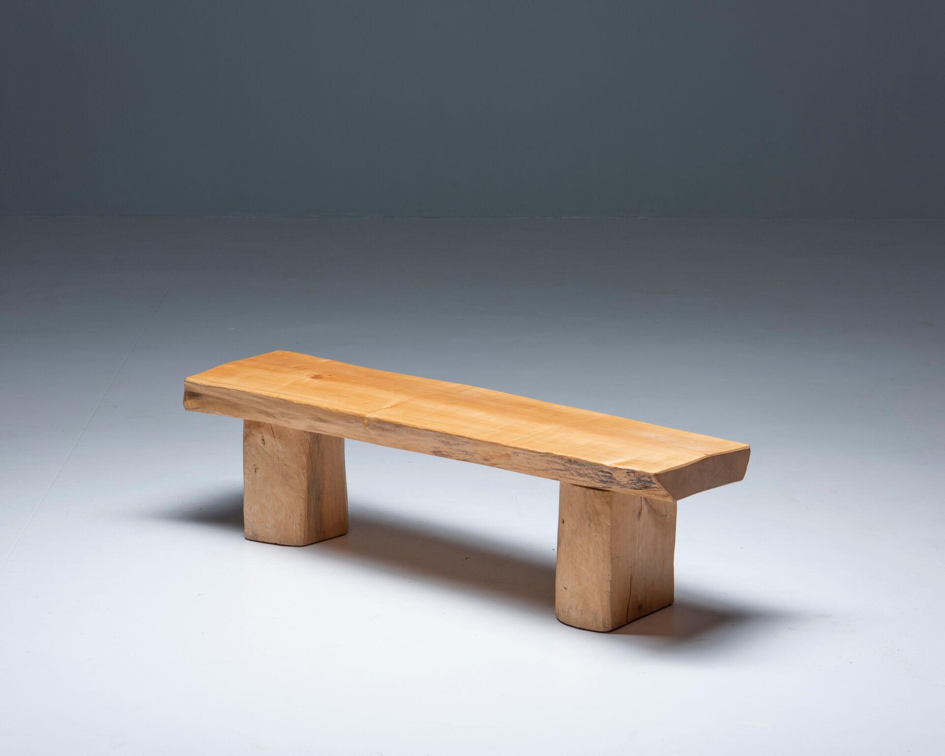 Bench in Solid Birch, Sweden, 1970's