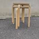 Pair of Frosta Ikea stools 1980