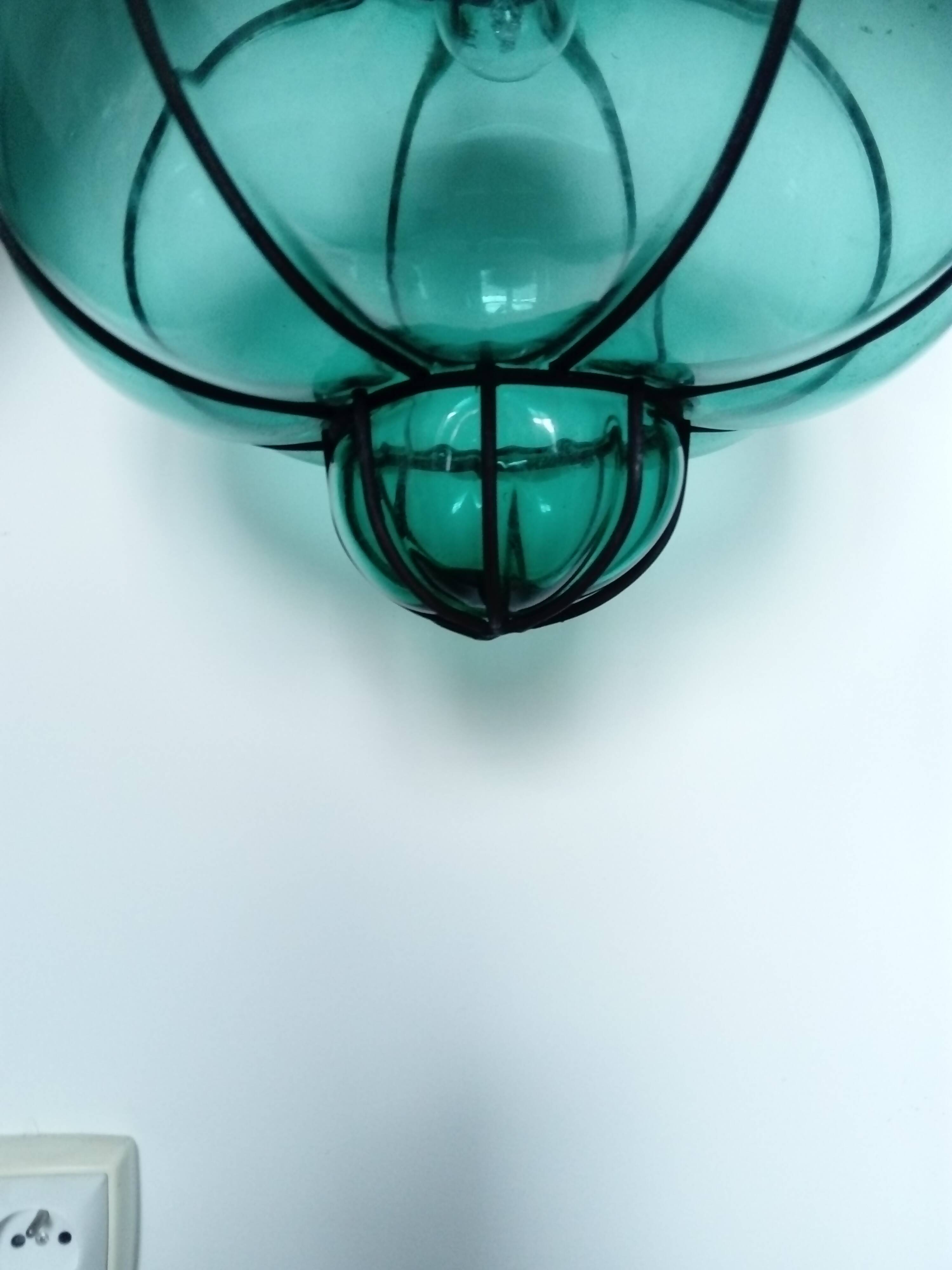 Venetian style glass lantern/pendant light