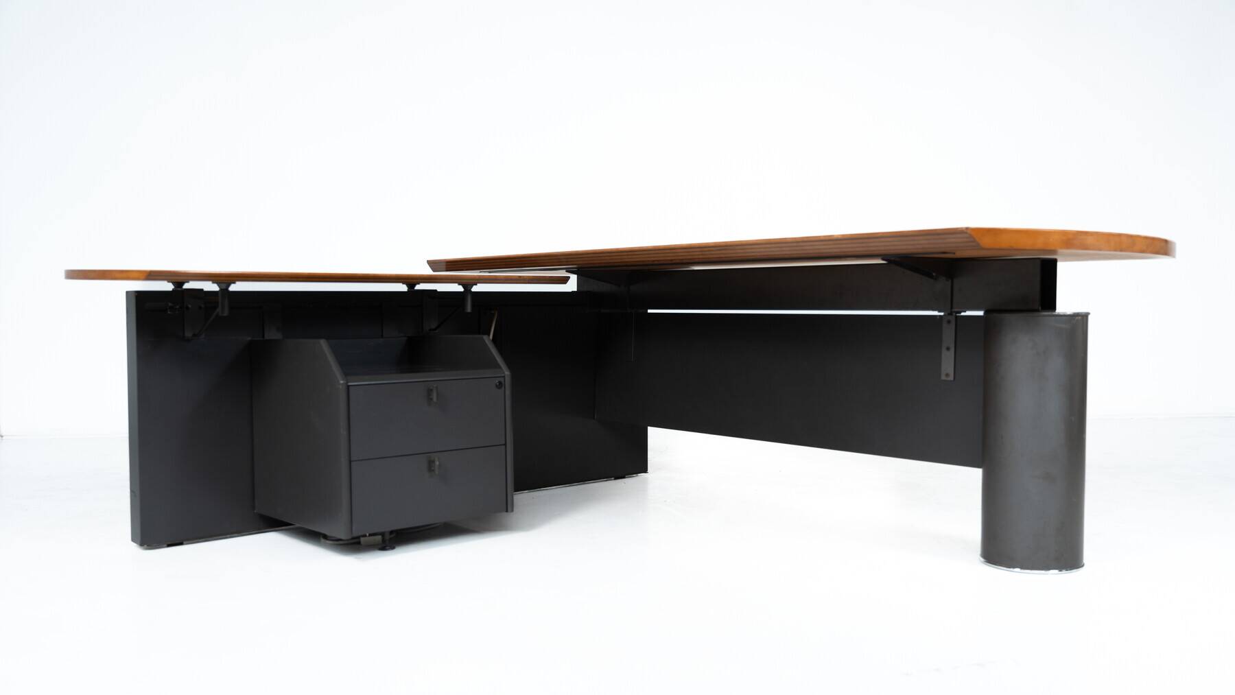 Large Artona Desk by Afra & Tobia Scarpa for Maxalto, 1970s