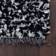 Tapis berbère boucherouite noir 115x175 cm