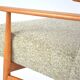 Fauteuil fox chiné beige et crème