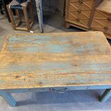 Vintage blue coffee table