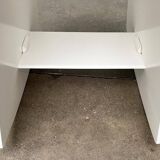 Minimalist Danish rocking stool by Michael C. Poulsen