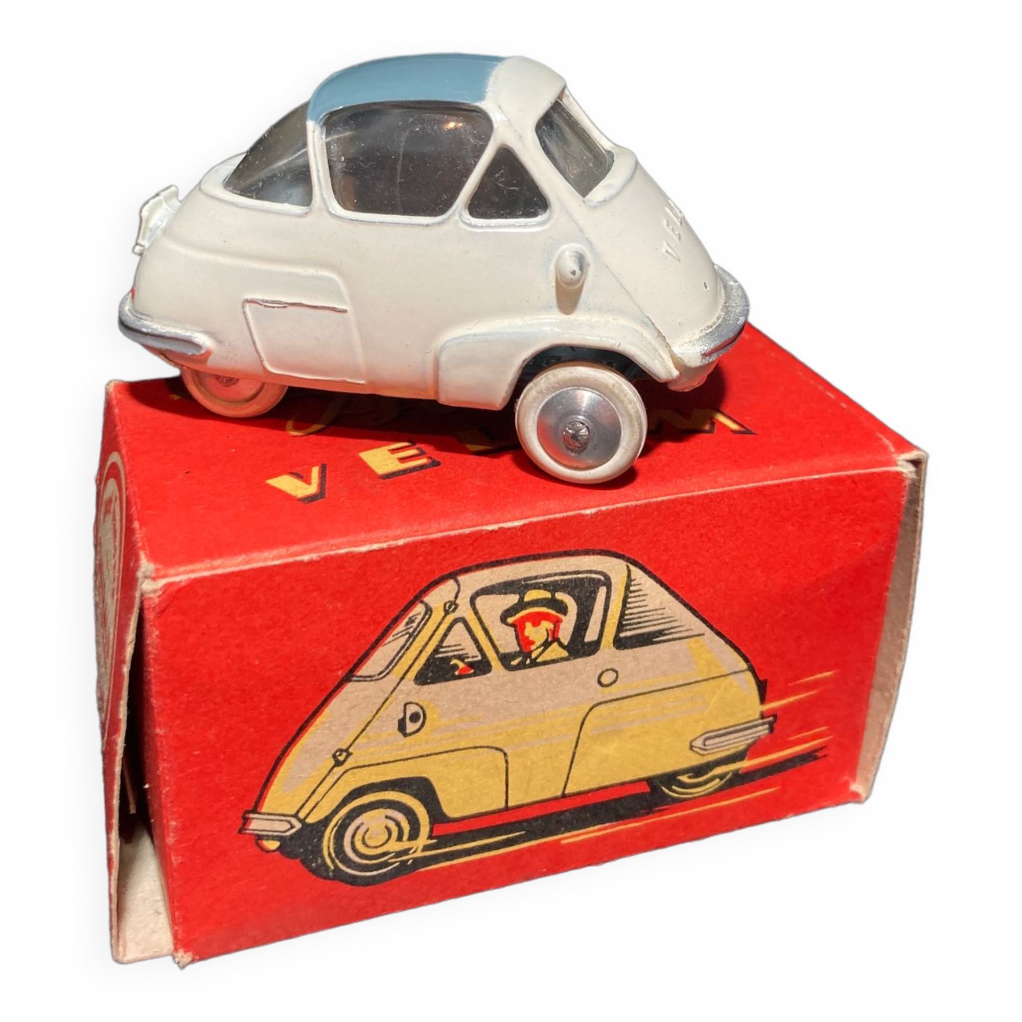 Miniature Quiralu – Isetta Velam – Voiture Française Vintage