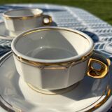 4 bistro cups Pillivuyt France