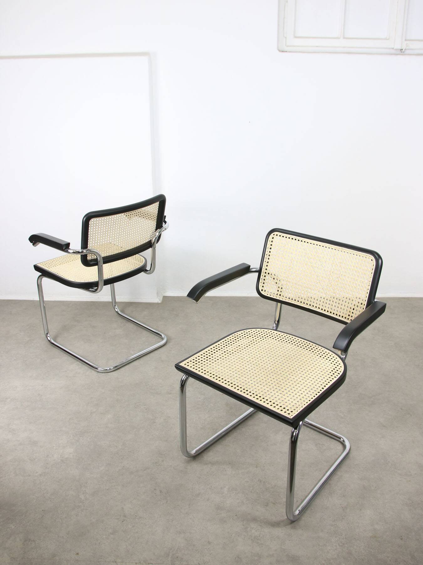 Vintage Cesca B64 armchair by Marcel Breuer