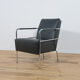 Swedish Leather Armchair by Gunilla Allard for Lammhults, 1990s