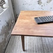 Farm table pitch pine 2 x 1 m from the 1950s