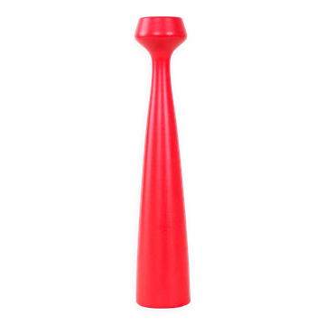 Bougeoir rouge, design danois, années 1990, designer : Anders Norgaard