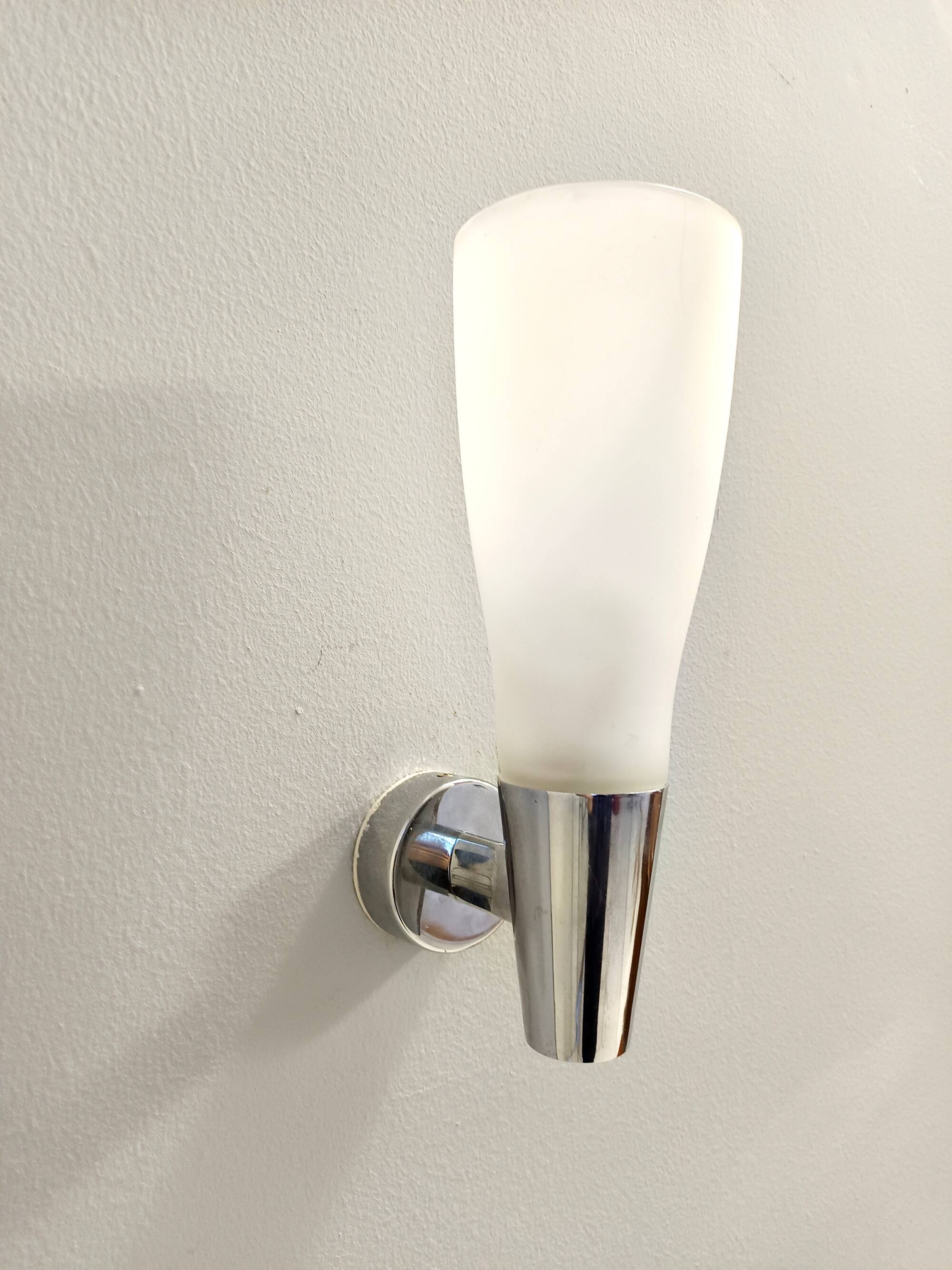 Applique en verre gravé n° 1537 de Pietro Chiesa pour Fontana Arte, Italie