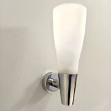 Etched Glass Sconce No. 1537 by Pietro Chiesa for Fontana Arte, Italy
