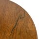 Vintage rosewood coffee table with glass, Denmark, 70s design