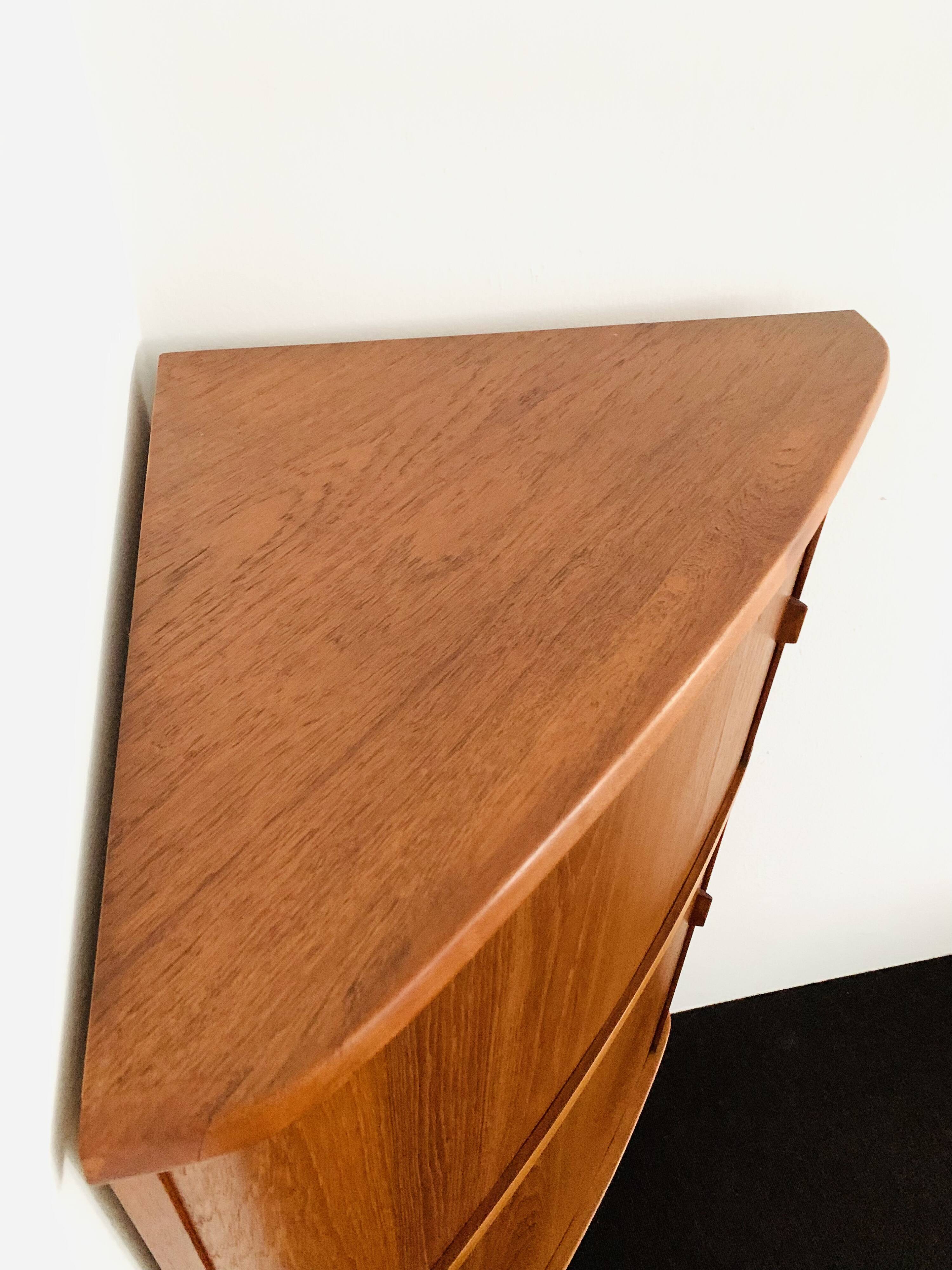 Teakwood Corner Cabinets by Arne Hovmand-Olsen for Skovmand and Andersen