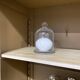 Glass-fronted Parisian wardrobe