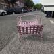Romantic vintage magazine rack