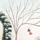 Painting on canvas by Christine Cipriano, 20th century