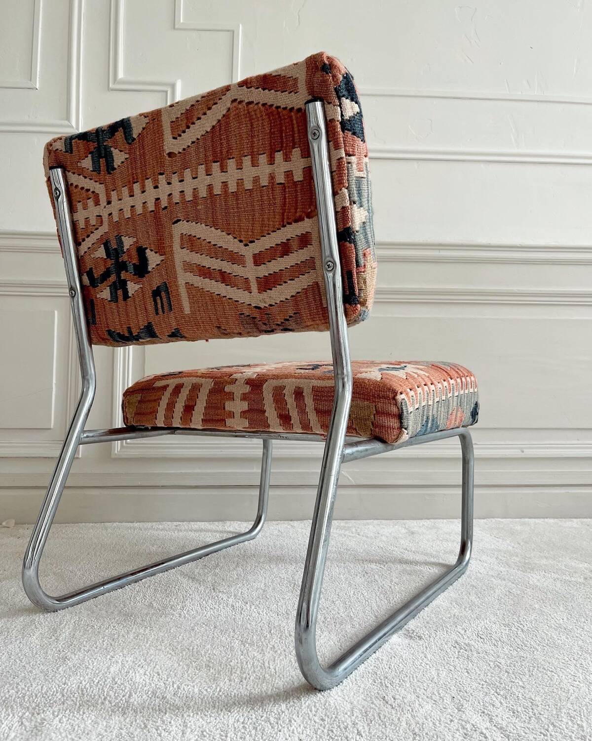 Vintage kilim chair