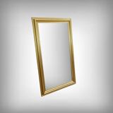 Rectangular Gilded Wood Mirror – 1950