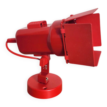 Vintage wall lamp in the style of an 80s spotlight