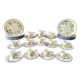 GIEN Birds of Paradise Coffee Set for 12 People