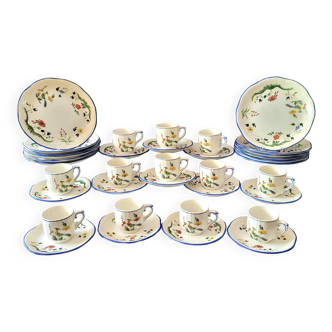 GIEN Birds of Paradise Coffee Set for 12 People