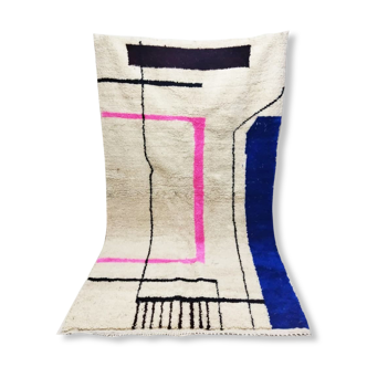 Tapis marocain en laine berbère 250 x 150cm