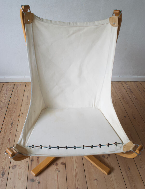 fauteuil Falcon Du Milieu Du Siècle Par Sigurd Revendre Pour Vatne Møbler, Années 1970