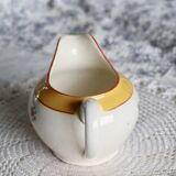 Vintage Sarreguemines porcelain milk jug – Floral motif