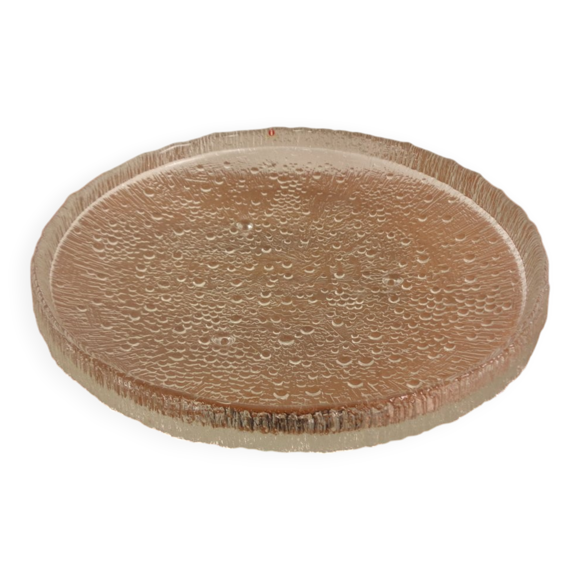 Large glass bowl by Tapio Wirkkala for Iittala, Finland, 1960s.