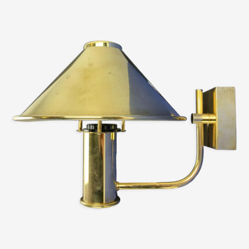Brass lamps høvik lys jonas hidle denmark 1970 vintage scandinavian design