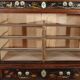 Cabinet chinois en bois laqué et bois peint – début XXème