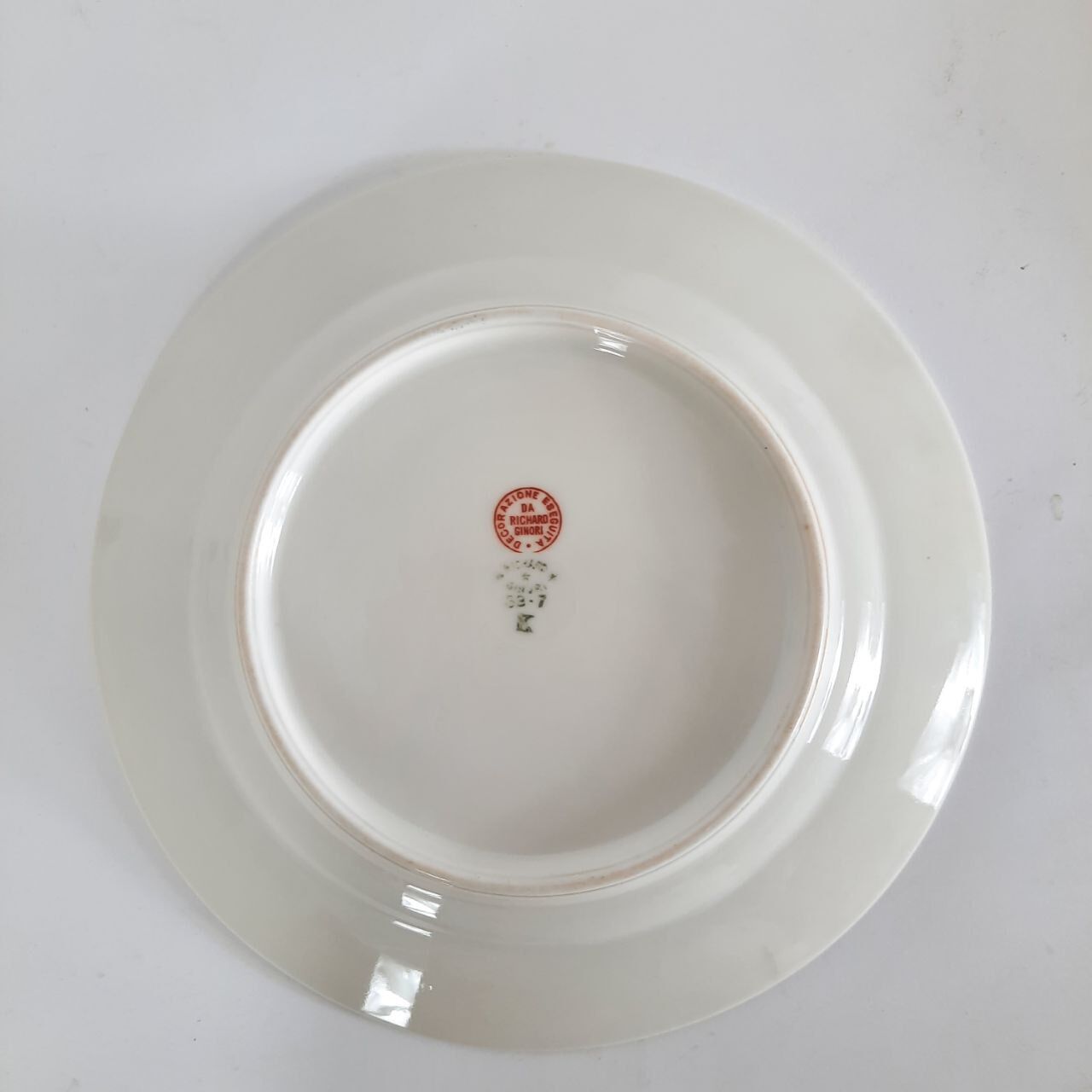 Set of 4 dishes, Gio Ponti, Richard Ginori, sport series
