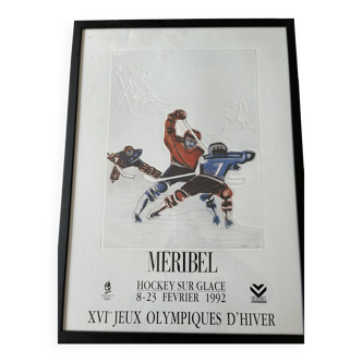 Engraving olympic games 1992 albertville - méribel
