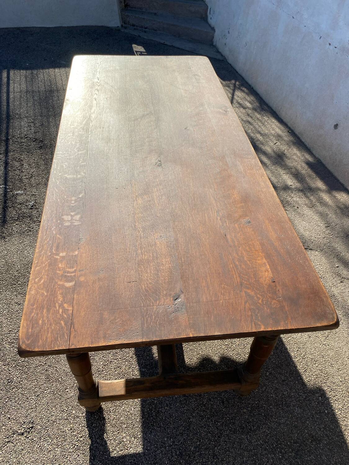 19th century Lorraine oak farmhouse table