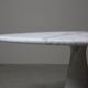 Angelo Mangiarotti ‘M1’ Dining Table in Solid Carrara Marble