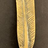 Paper cup or old bronze letter opener, eagle claw shape