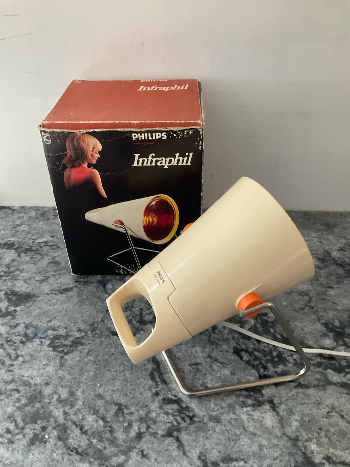 Infraphil Philips lamp from the 60s-70s.