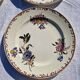 Clairefontaine earthenware plate and fruit bowl set, Saxe model