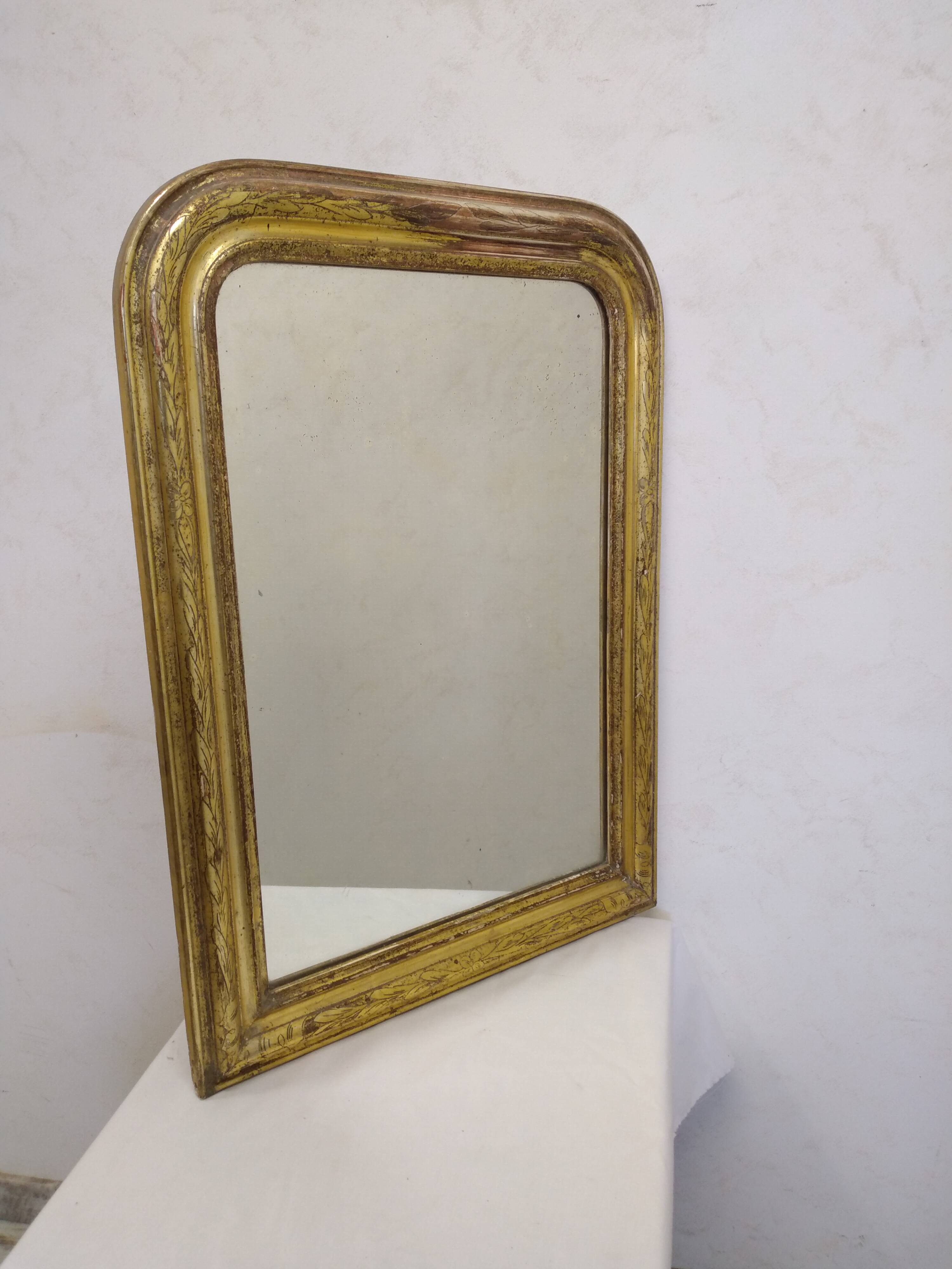 Old Louis Philippe mirror