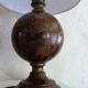 Paire de lampes mappemondes