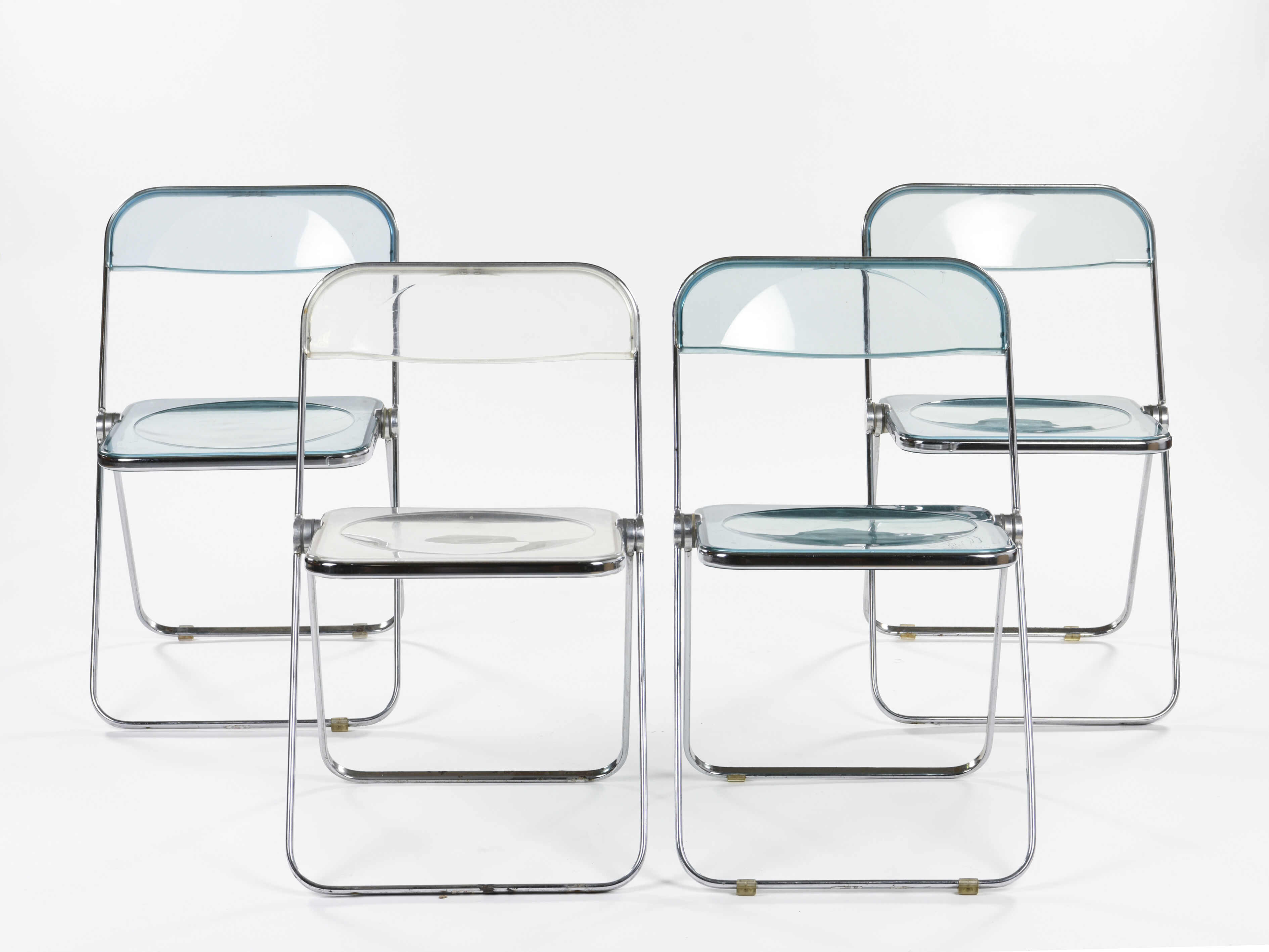 Plia Chairs by Giancarlo Piretti