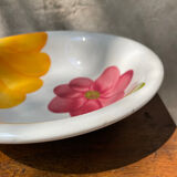 Set of 4 floral plates