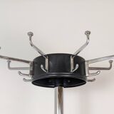Chrome parrot coat rack