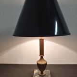 Board-style brass lamp