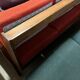 Mid century folding sofa in scandinavian style, 1960´s, czechoslovakia