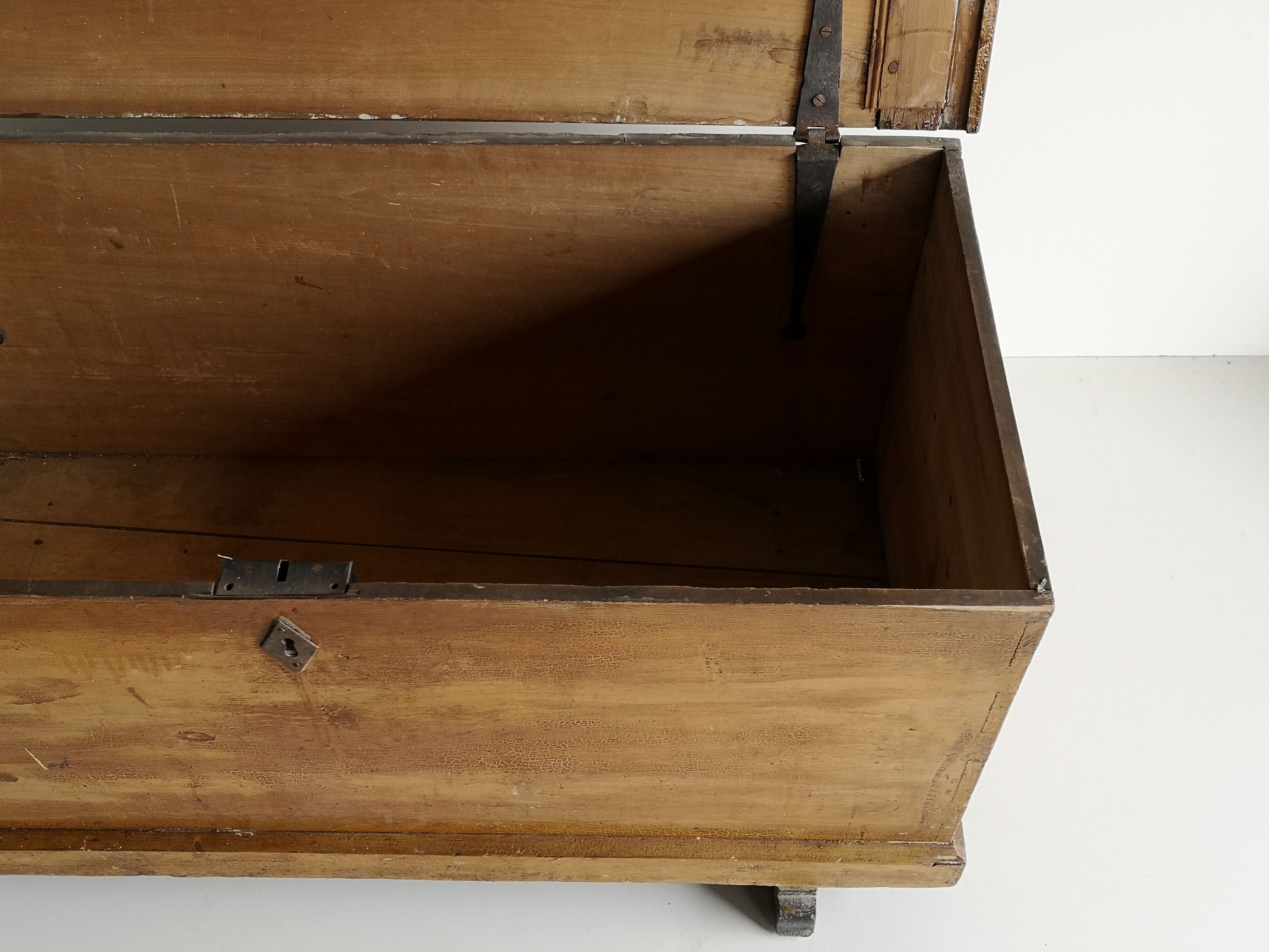 Ancient wooden trunk